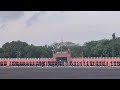 Officer Cadets marching into Parameshwaran Drill Square POP at Officers Training Academy OTA Chennai