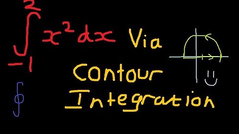 Overengineering a simple problem: Contour integration to solve an Introductory Integral.