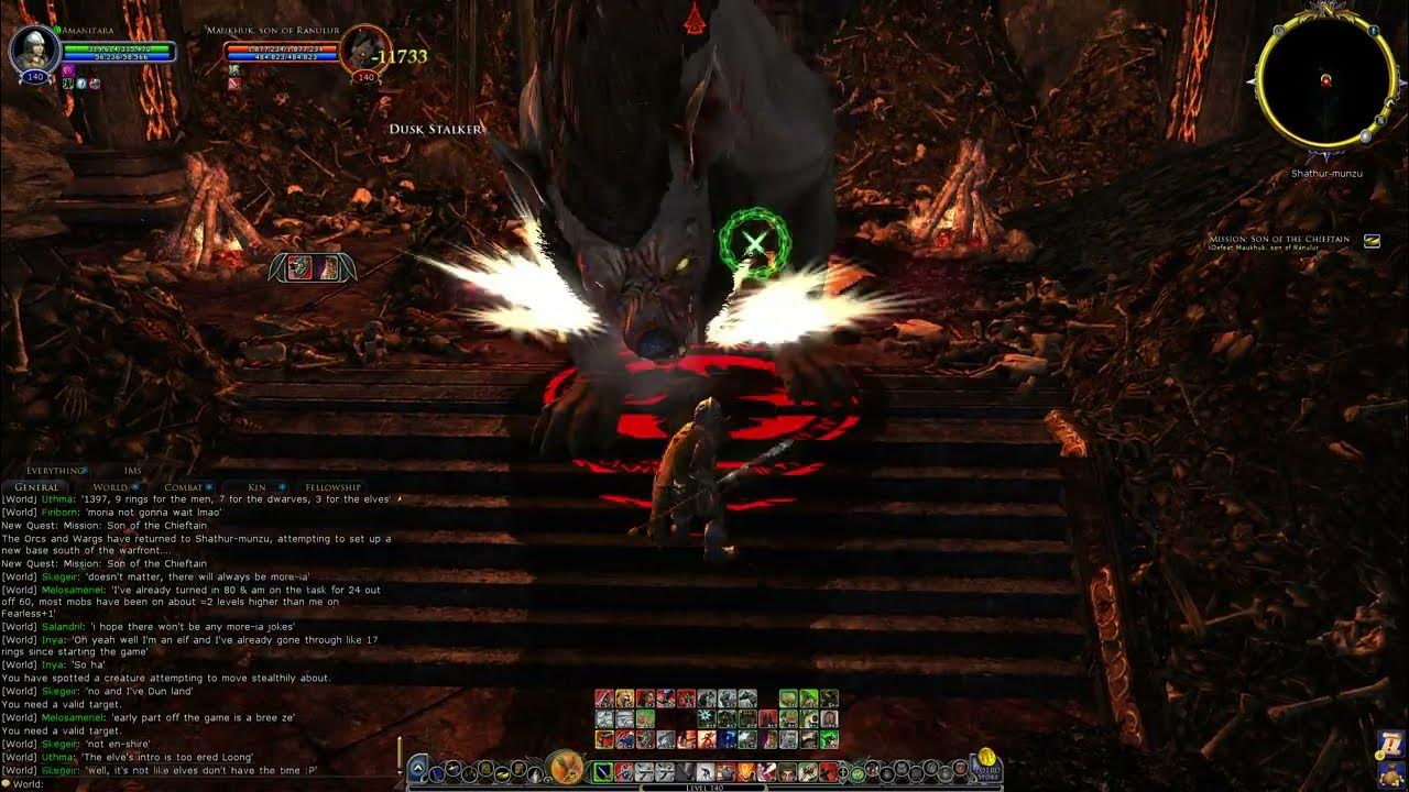 LotRO class comparison Red Guardian YouTube