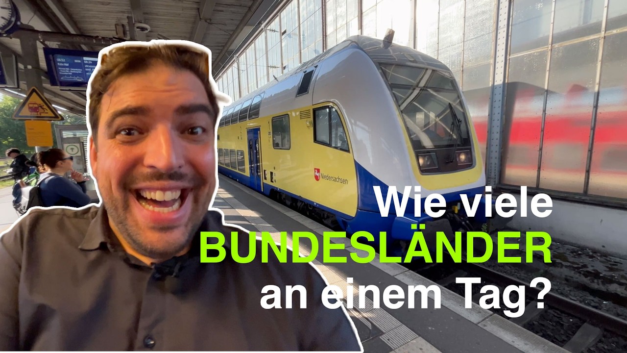 D-Ticket-Challenge: Wie viele Bundesländer schaffe ich an einem Tag?