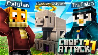 Thumbnail for ICH BAUE EINE XXL EDGAR STATUE FÜR PALUTEN IN MINECRAFT