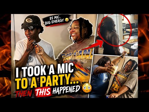 I Took a Mic to a Party… Then THIS HAPPENED 😳