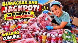 DUMPSTER DIVING WALANG KUMUHA SA GROCERIES SA BASURAHAN ANG DAMI NITO