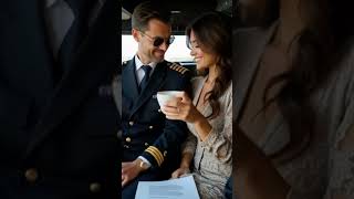 Pilot Plays The Player  With Stunning Passenger  Then Accidentally Takes A Dive 