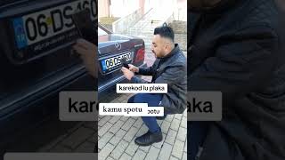 What is the QR code on the license plate? What is it for? #qrcode #QRcode