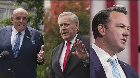 Trump issues pardons for people charged in 2020 efforts to overturn election