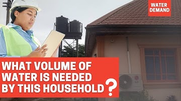 How to Determine Volume/Size of Water Tank | Quantity of Water for a Household