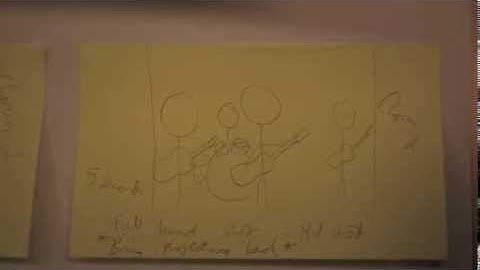 Music Video - First Storyboard Draft