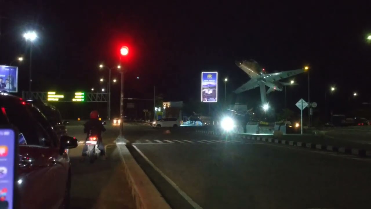 Jalur Madiun - Nganjuk Malam Hari #vlog #motovlog #fypシ #viral 