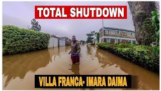 Total Shutdown in VILLA FRANCA Estate After Heavy Floods storm the Estate