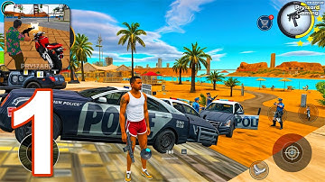 Vegas Crime Simulator - Gameplay Part 1 US Police Fight Sport Car Extreme Driver Missions