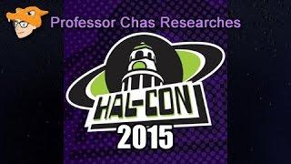Hal-Con 2015, Sci-Fi Convention - Professor Chas Researches