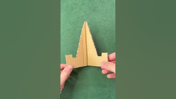 Making Phone Stand with Cardboard #shorts