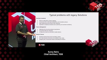 TiDB User Day India Keynote  - Sunny Bains