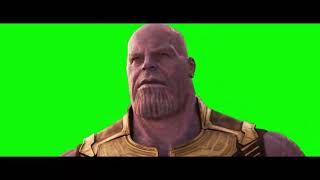 Thanos green screen effect