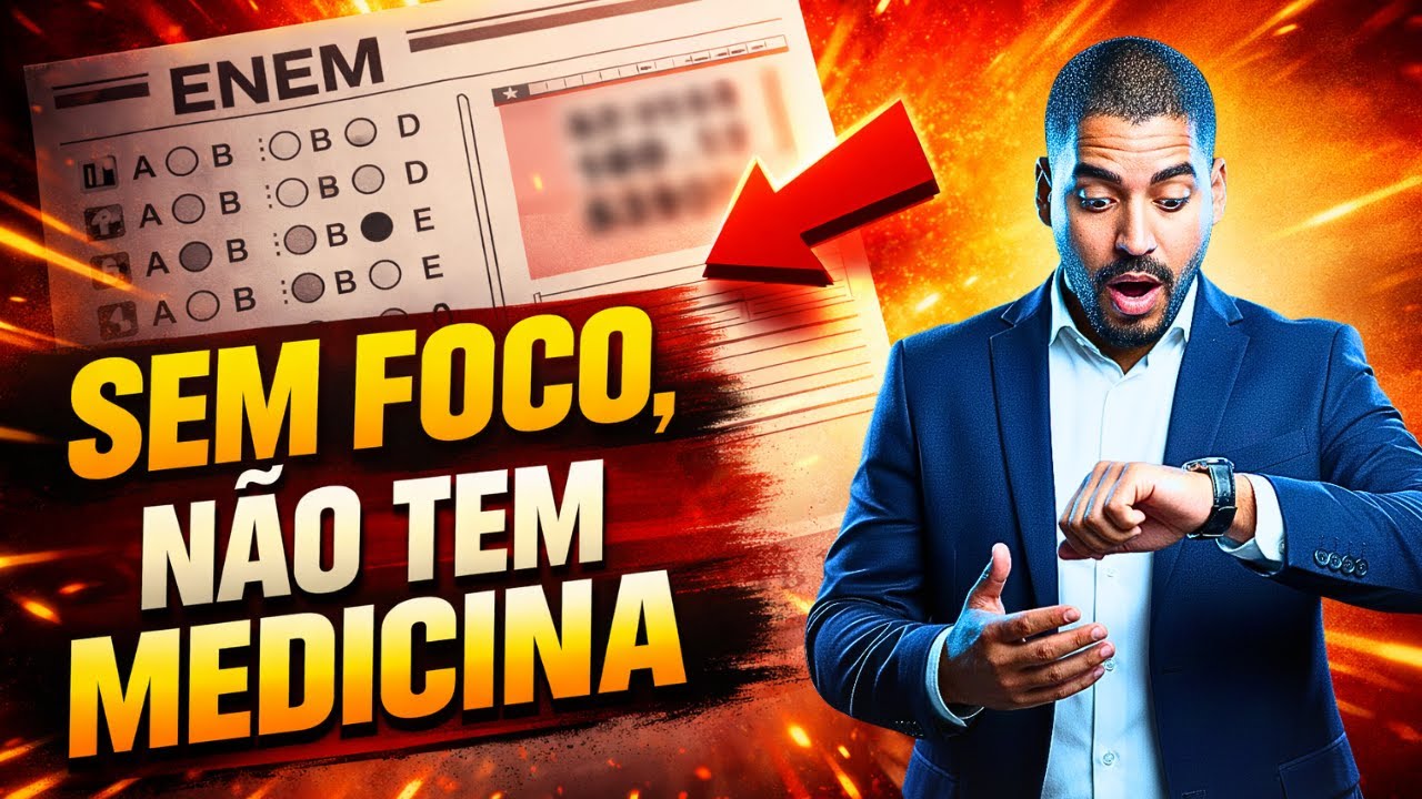 Como aumentar sua Concentração para Passar em Medicina | Enem e Vestibulares