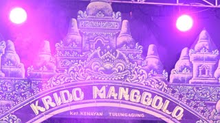 Mars Pambuko Terbaru Jaranan Senterewe KRIDO MANGGOLO Di Kantor Kelurahan Kenayan