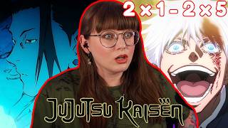 FIRST REACT to Jujutsu Kaisen Hidden Inventory as a Literature PhD | 2x1 to 2x5 | React & Discussion