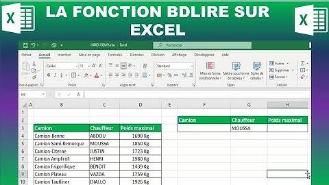 📊 Comment Utiliser la Fonction BDLIRE sur Excel ? | Tutoriel Simple et Efficace