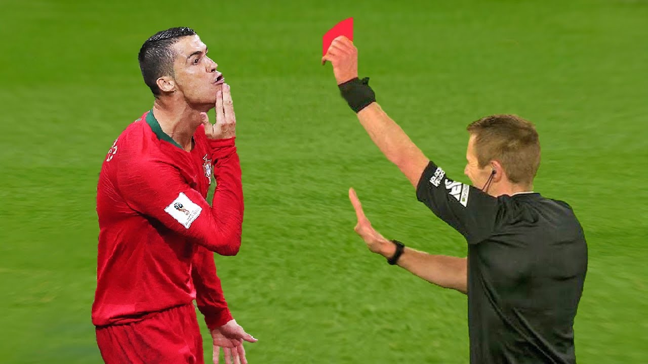 Craziest Red Cards Ever! - YouTube