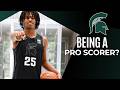Jasiah Jervis Talks Role At Michigan State: "They Want Me To Be That Pro Scorer For Them..."
