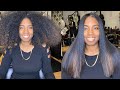 How to silkpress natural hair... Silkpress on 4b natural hair