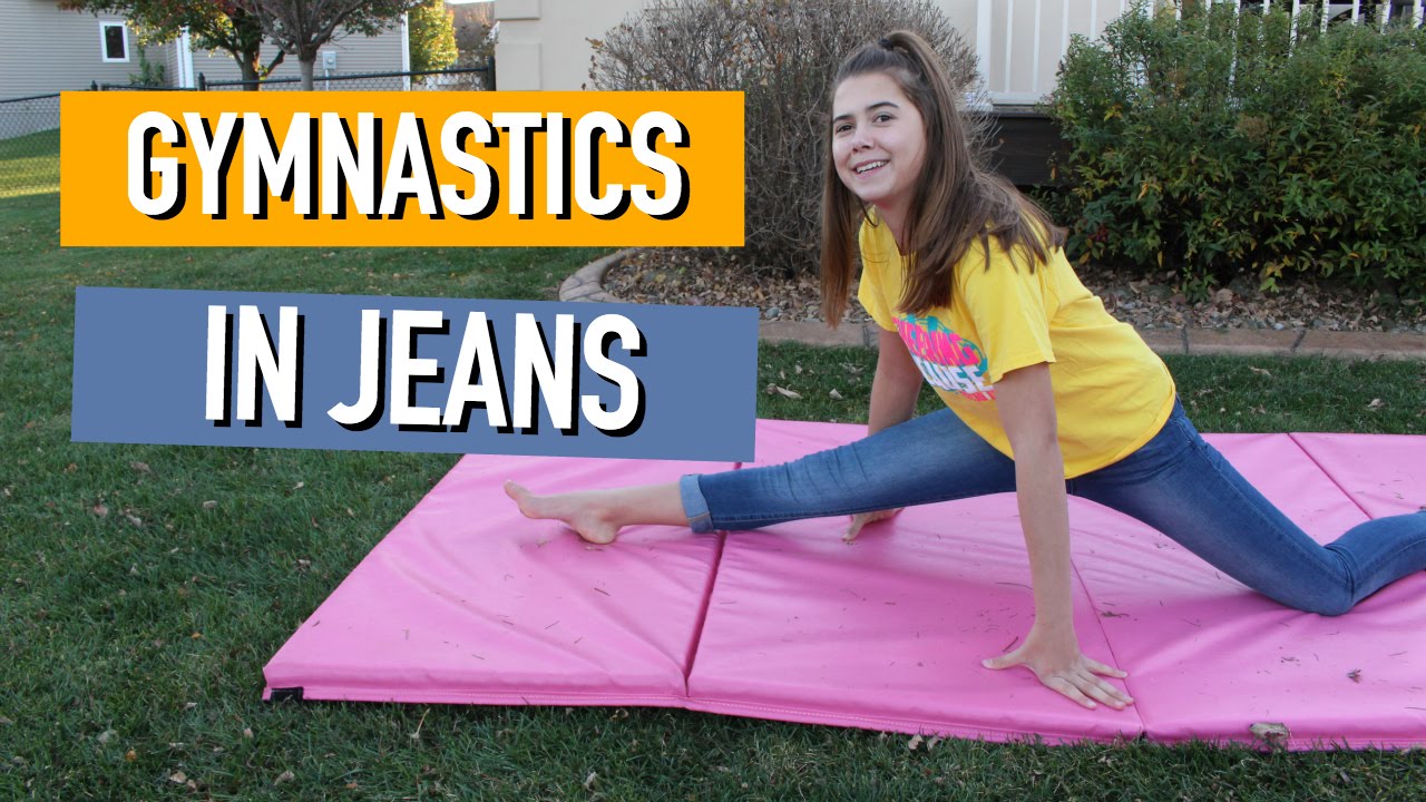 Gymnastics in Jeans Challenge! 