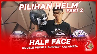 Download lagu HALF FACE DOUBLE VISOR HELMET PICKS & GLASSES FIT | PART 2