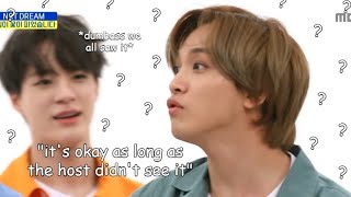 haechan's cheating lifestyle