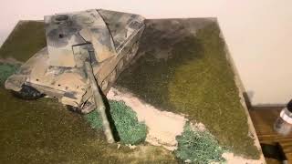 Had a great tip on static grass. NO APPLICATOR used!