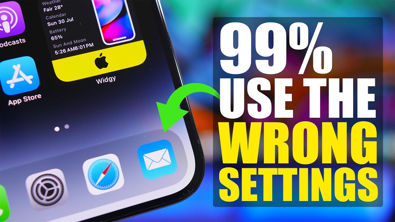 15 Mail Settings You Need To CHANGE On Your IPhone YouTube
