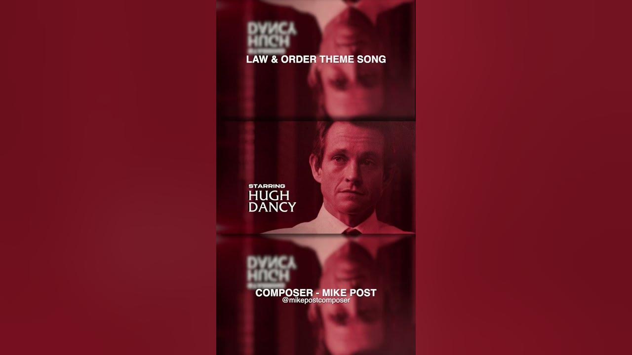 Law & Order Theme Song - Composer: Mike Post #shorts #mikepost #thememusic #themesong