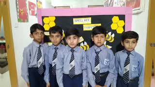 Spell Bee Competition| Spell Bee Competition board decoration| Appreciation of students screenshot 3