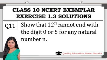Exercise 1.3 Q11 NCERT Exemplar  Class 10 Maths @MathsTeacher