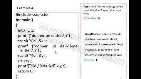 chap1: Les Notions de bases de la programmation c