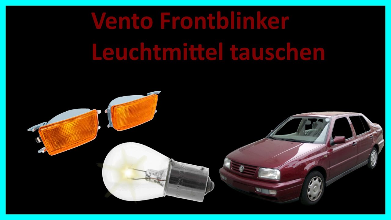 Vento Frontblinker Leuchtmittel tauschen