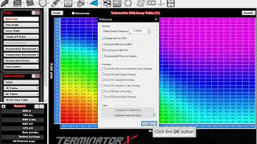 Holley Terminator X How To; Display MAP as PSIG and scale the load axis