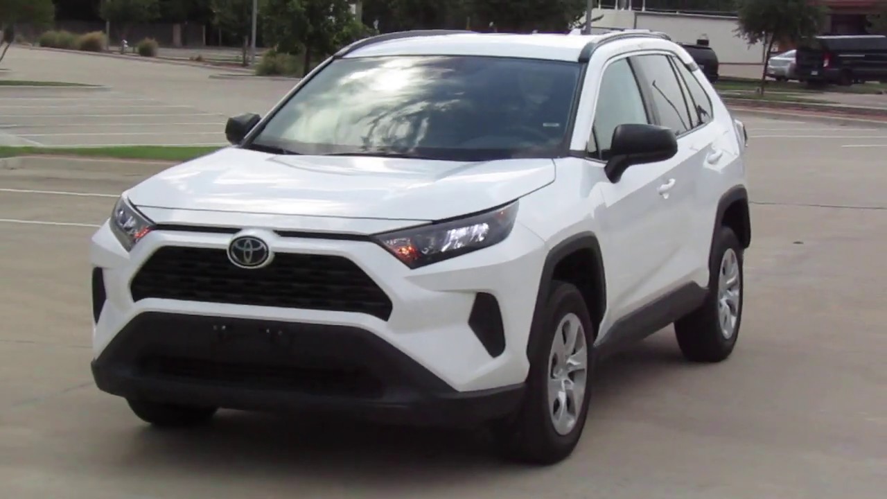 2019 Toyota RAV4 LE FWD YouTube