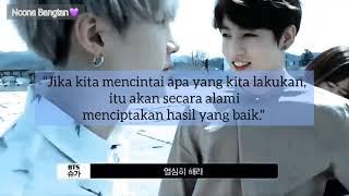 [BTS INFO] Kalimat Motivasi SUGA BTS untuk ARMY