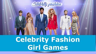 Celebrity Fashion Girl Games || Latest Outfits for Girl & Boy || Superstar Dress-up Game screenshot 5