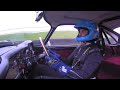 Full race onboard Jimmie Johnson and Dario Franchitti race Aston Martin DB4 GT at Goodwood