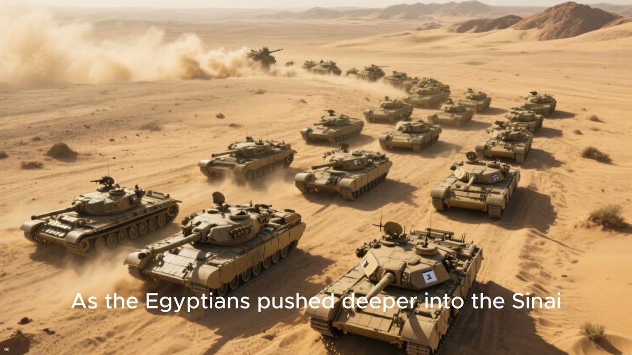 🚀 Egypt vs. Israel in the Tank Battle for Sinai | Greatest Tank Battles | Timeline