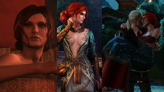 The Witcher Complete Triss Merigold Romance (Witcher 1 to 3) Witcher Trilogy