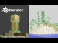 I try blender for minecraft animation