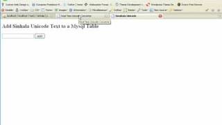 Information How to Add Sinhala Unicode Text to Mysql (Sinhala) News