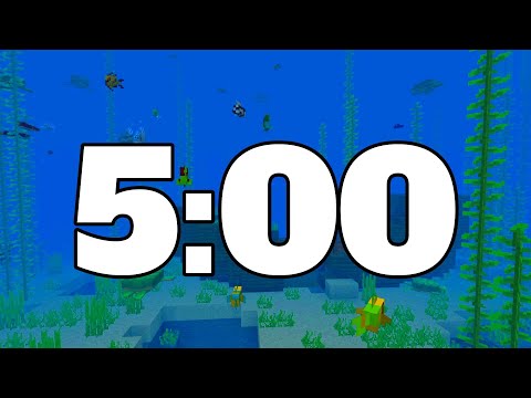 5 MINUTE TIMER. MINECRAFT TIMER.