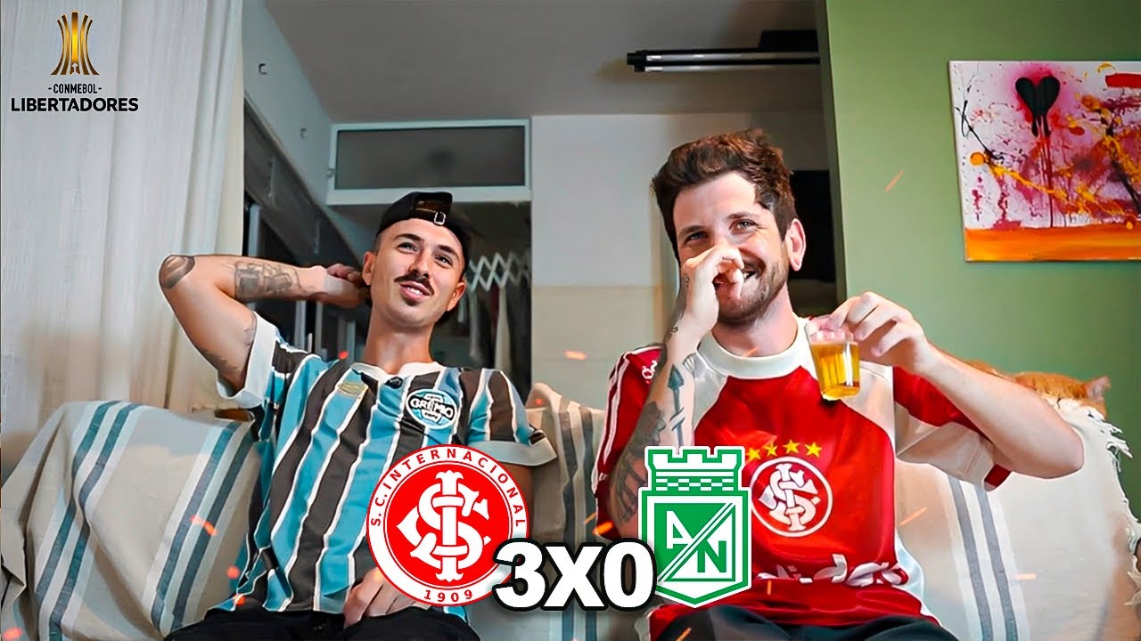 REACT GRENAL - Inter 3 x 0 Atlético Nacional - LIBERTADORES 2025