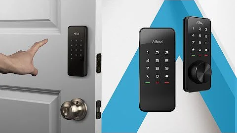 Alfred // A New Smart Touchscreen Deadbolt for homes