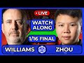 WILLIAMS VS ZHOU | ENGLISH OPEN 2025 | 1/16 FINAL | LIVE WATCHALONG