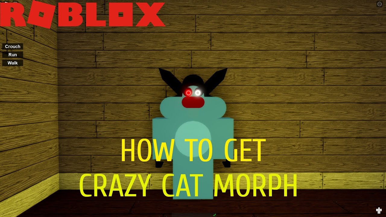 How to get "He is Missing" badge + Crazy Cat morph in Roblox Piggy RP W.I.P